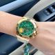 Fake Rolex Cosmograph Daytona Green Yellow Gold Watch 43mm (3)_th.jpg